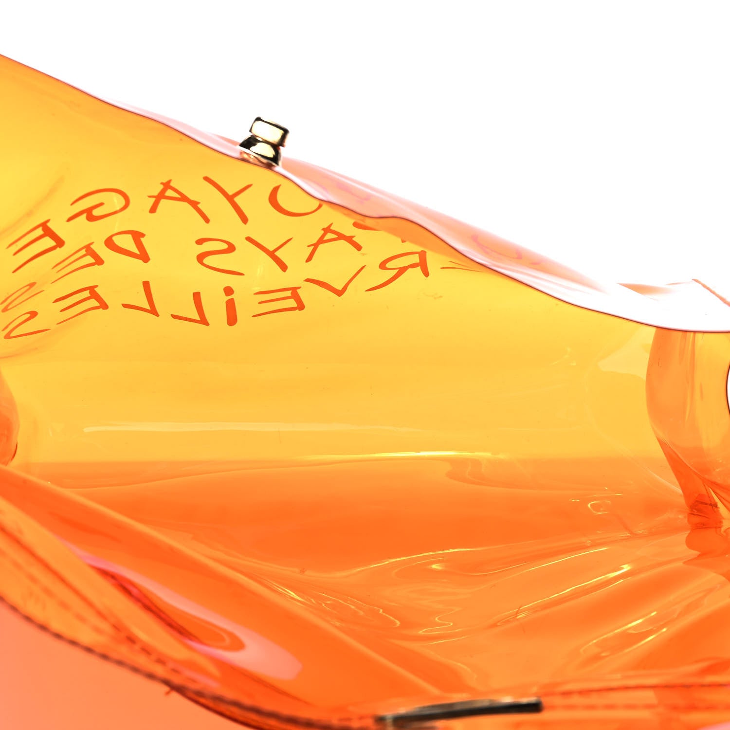 Hermes Vinyl Souvenir De L'Exposition Kelly Orange 5 of 7