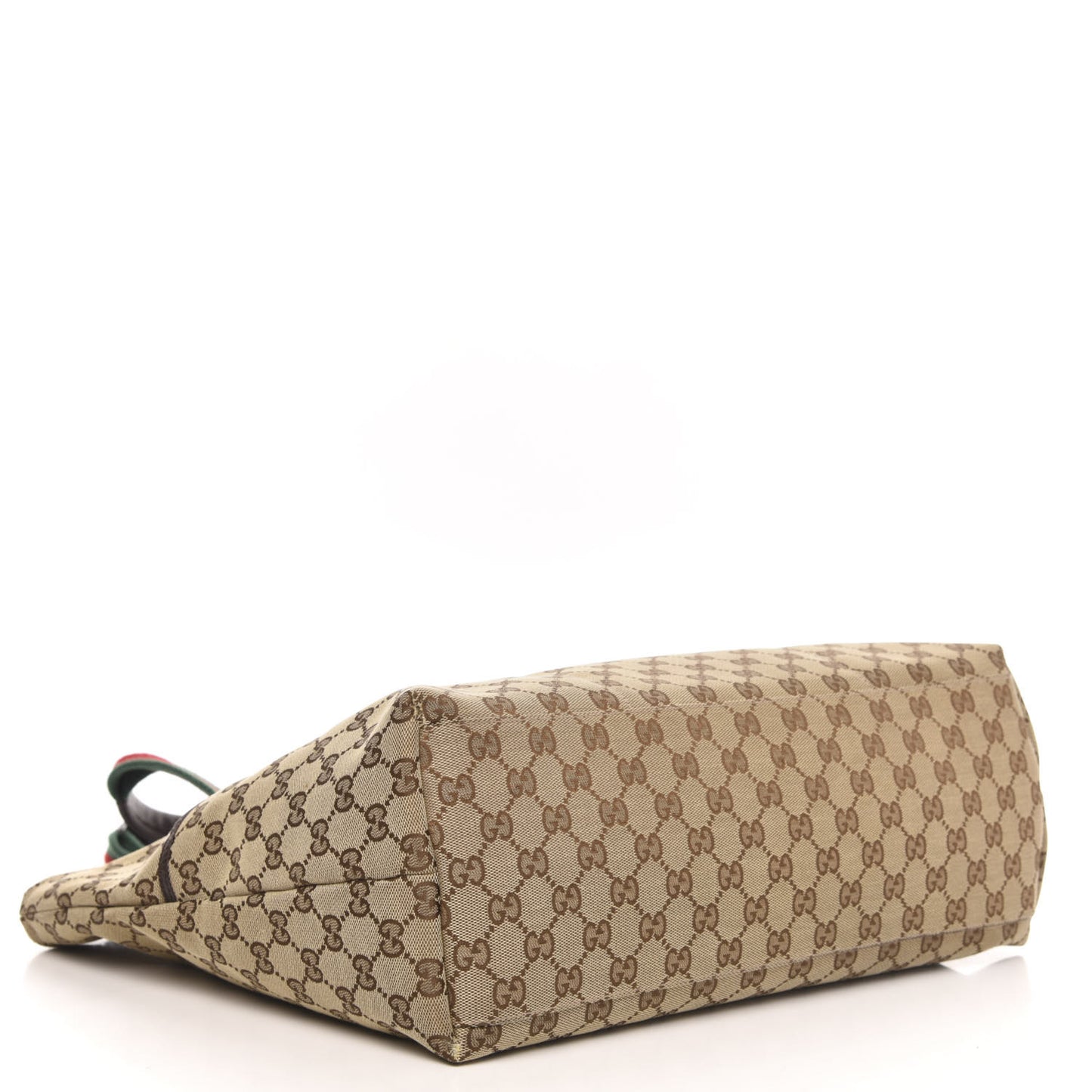 Monogram Web Large Diaper Tote Brown