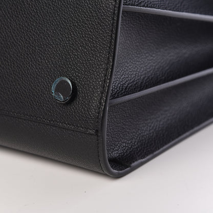 Saint Laurent Grained Calfskin Large Sac De Jour Carryall Black 11 of 14