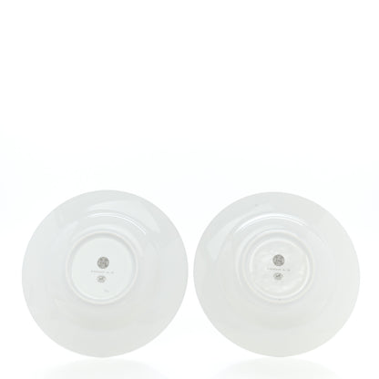 Hermes Porcelain Mosaique Au 24 Platine Soup Bowl Set of 2 3 of 6