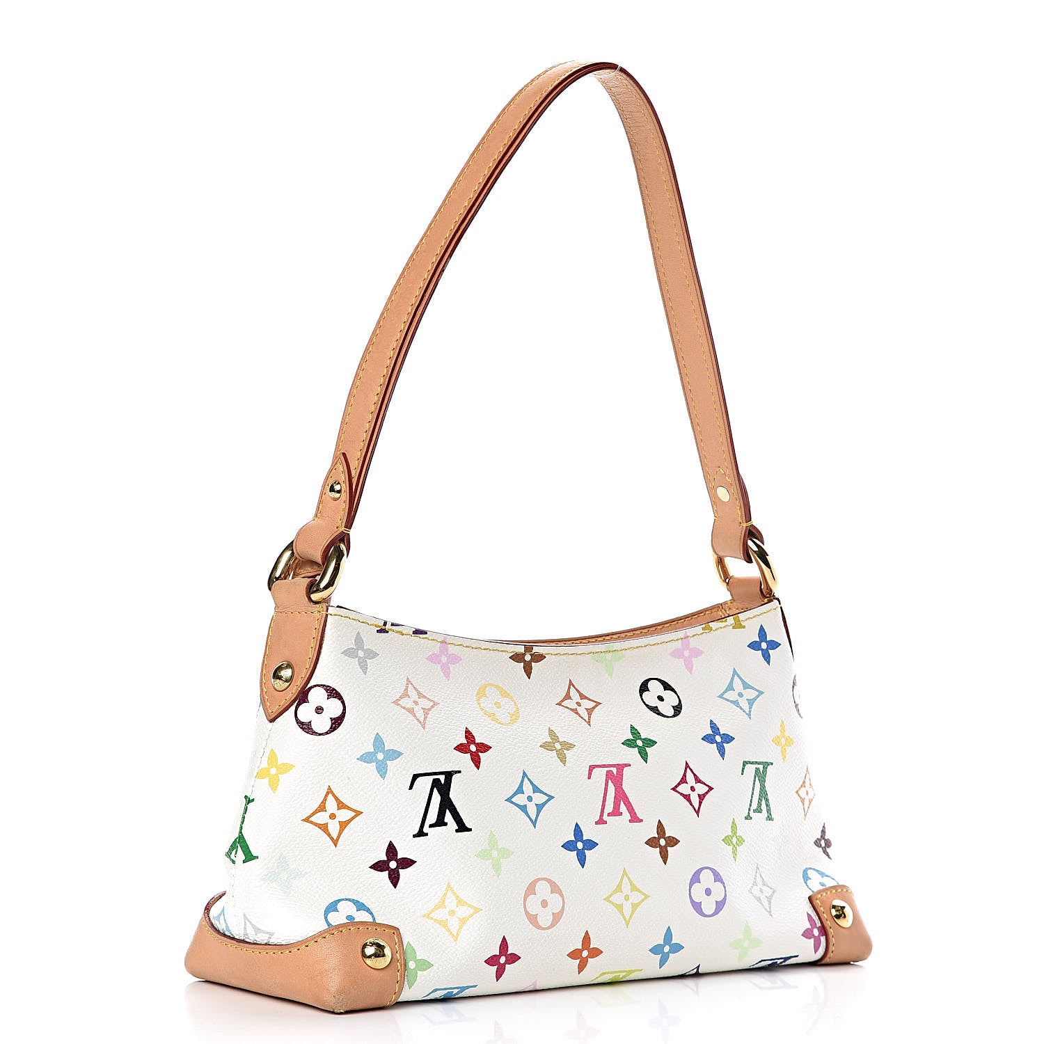 Louis Vuitton Monogram Multicolor Eliza White 3 of 10