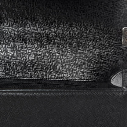 Chanel Caviar Quilted New Medium Boy Flap Black 11 of 12