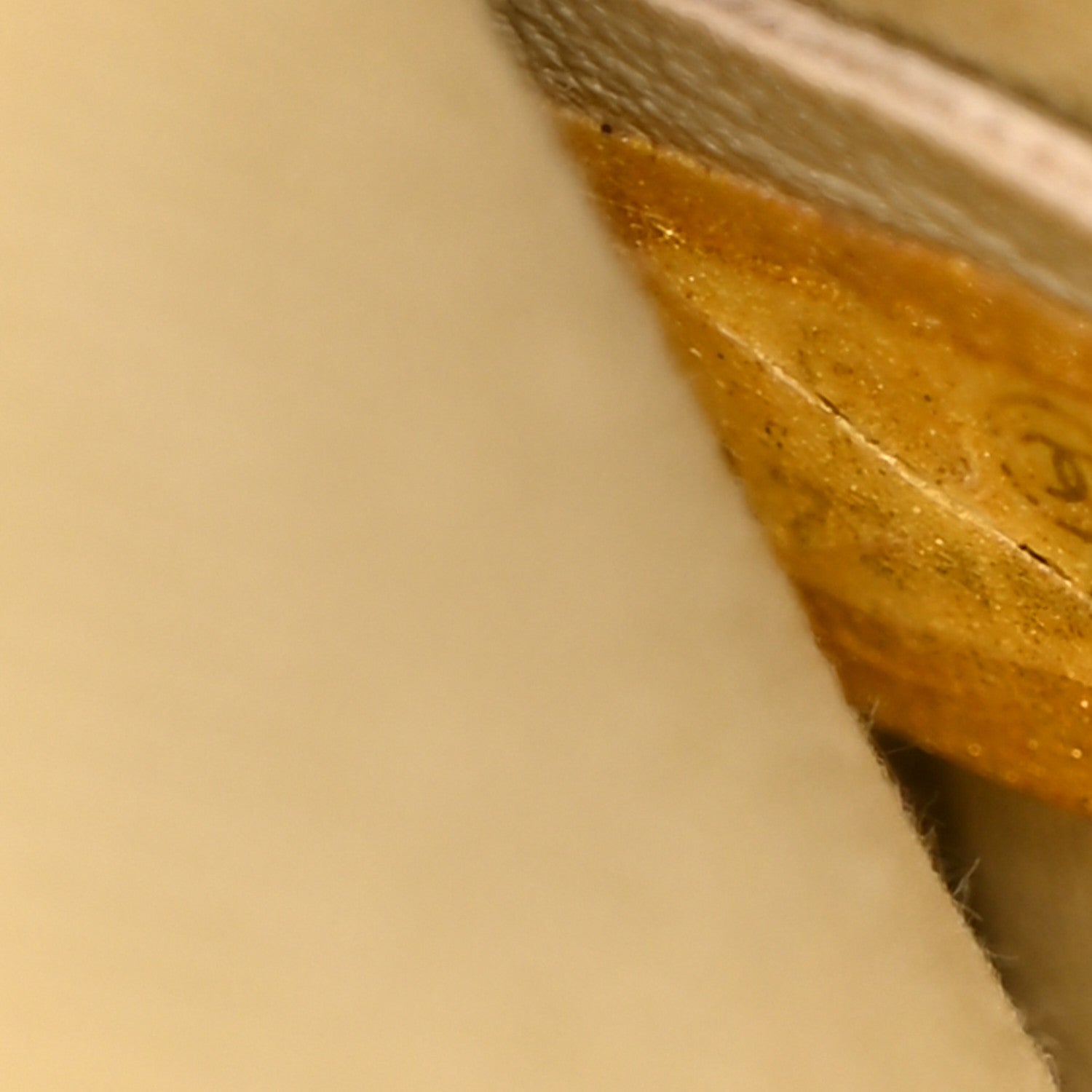 Chanel Goatskin Quilted Large Rita Top Handle Flap Beige 7 of 14