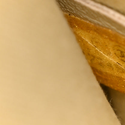 Chanel Goatskin Quilted Large Rita Top Handle Flap Beige 7 of 14