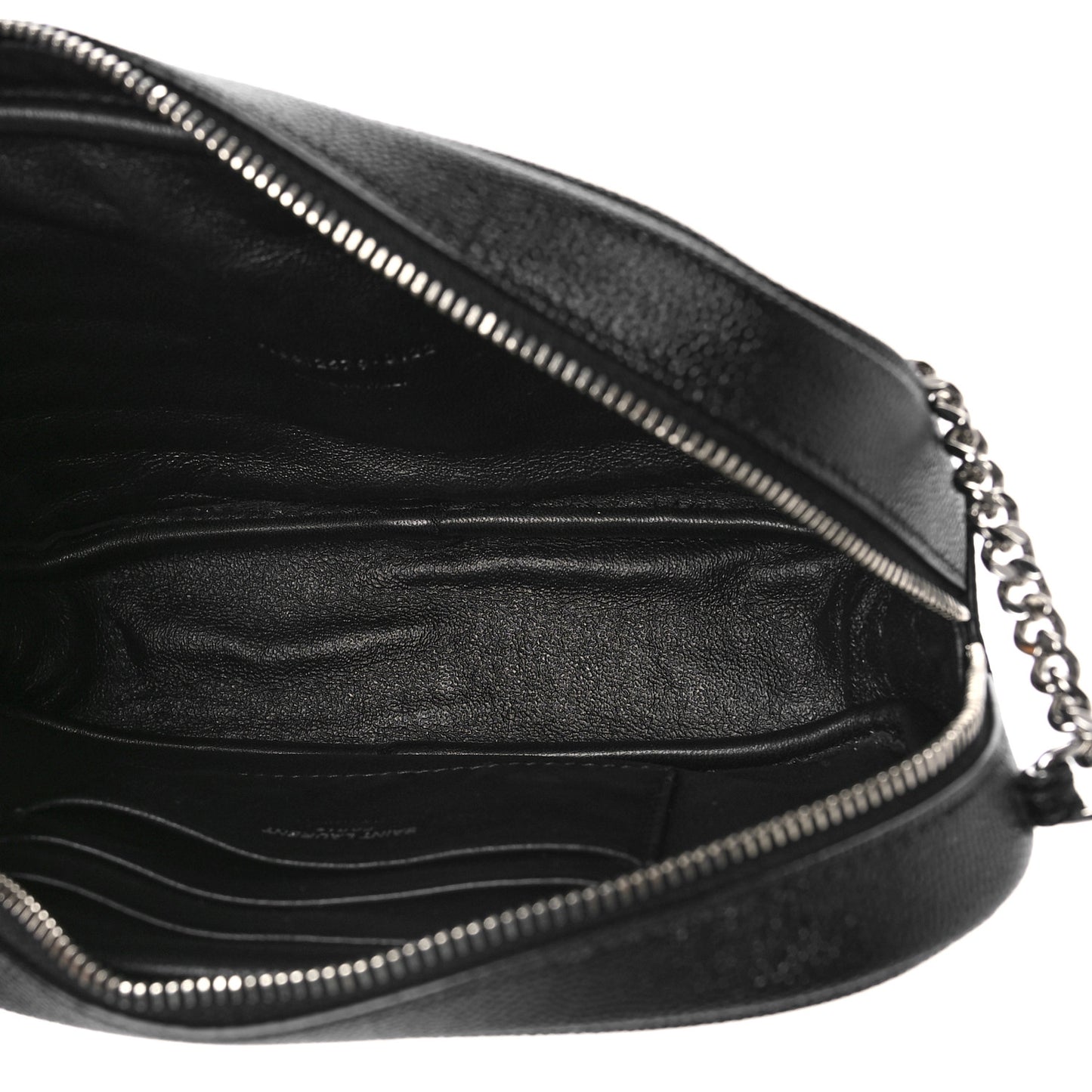 Grain De Poudre Matelasse Monogram Mini Lou Camera Bag Black