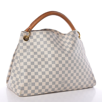 Louis Vuitton Damier Azur Artsy MM 3 of 9
