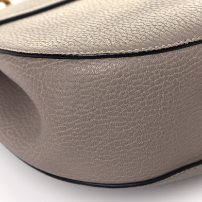 Chloe Grained Lambskin Drew Shoulder Bag Motty Grey 9 of 11