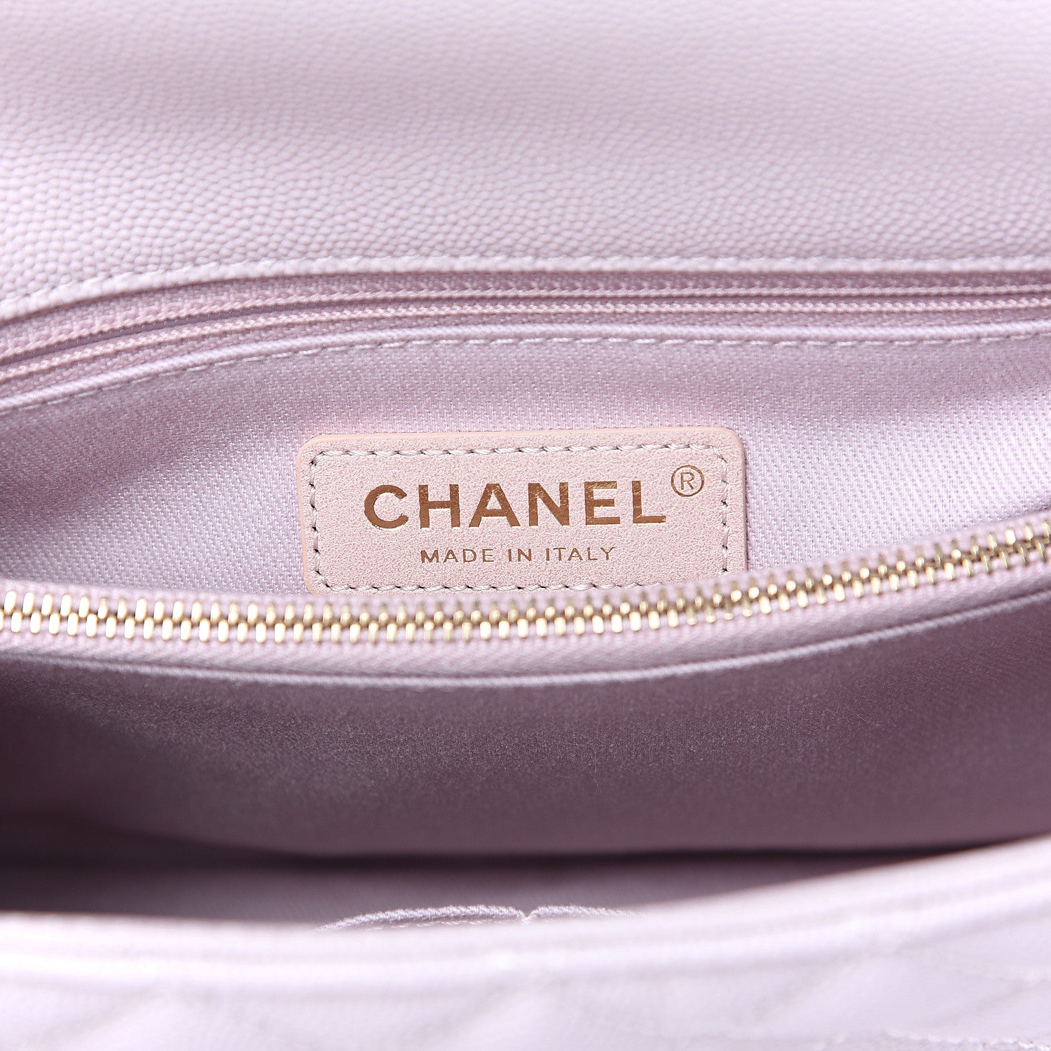 Chanel Caviar Quilted Small Coco Handle Flap Lilas Lilac 5 of 11