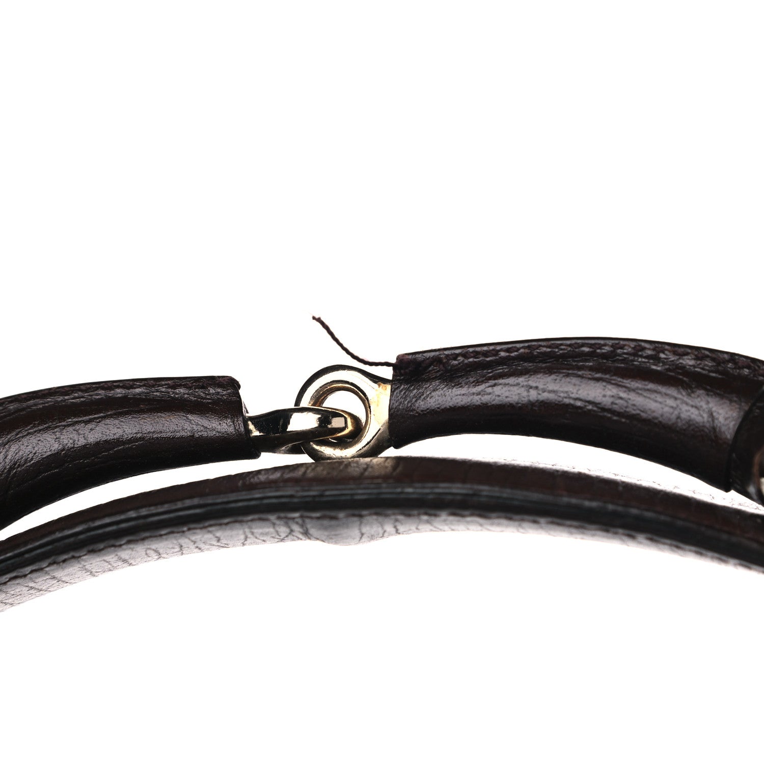 Gucci Monogram Medium Horsebit Chain Hobo Dark Brown 9 of 9