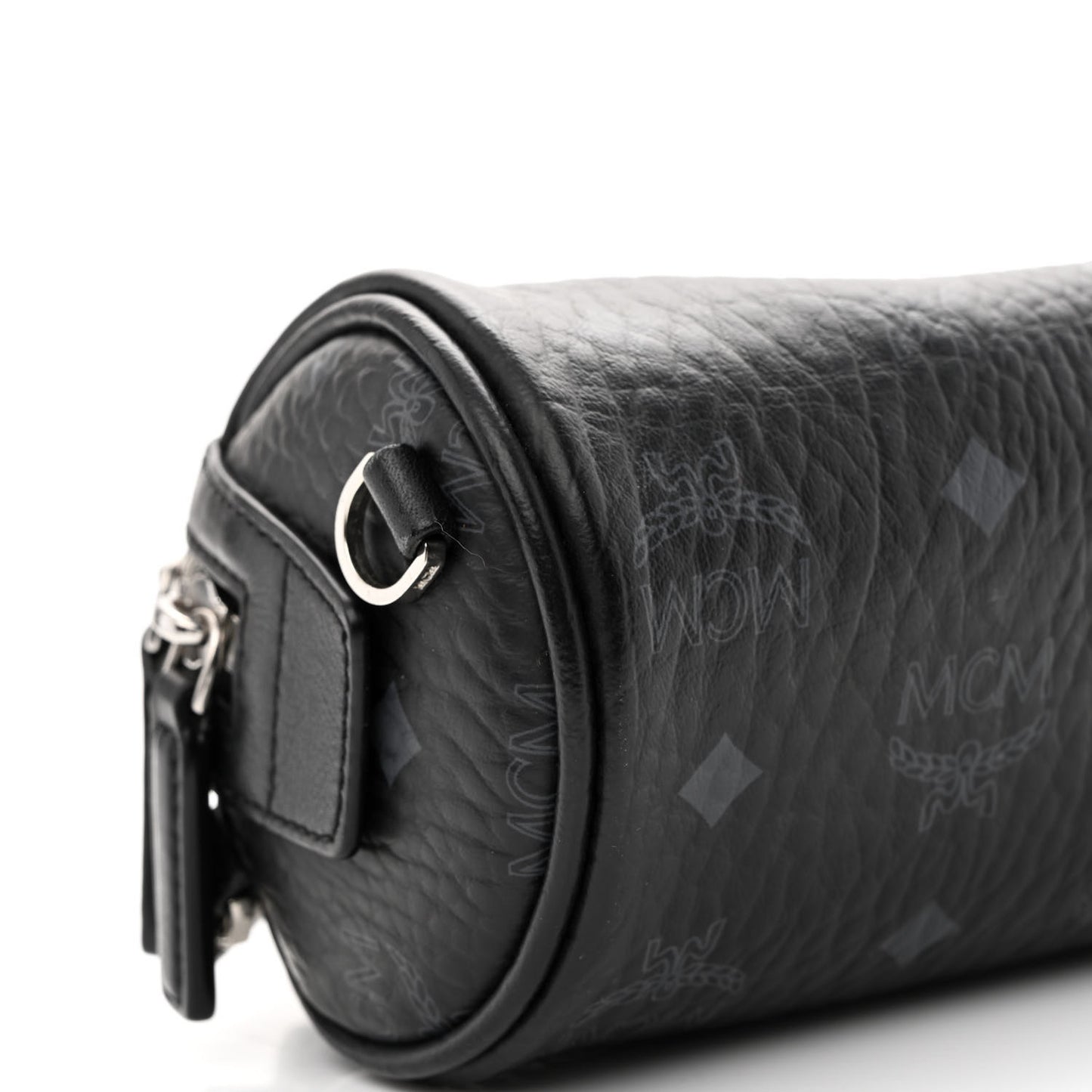 Visetos Mini Barrel Crossbody Bag Black