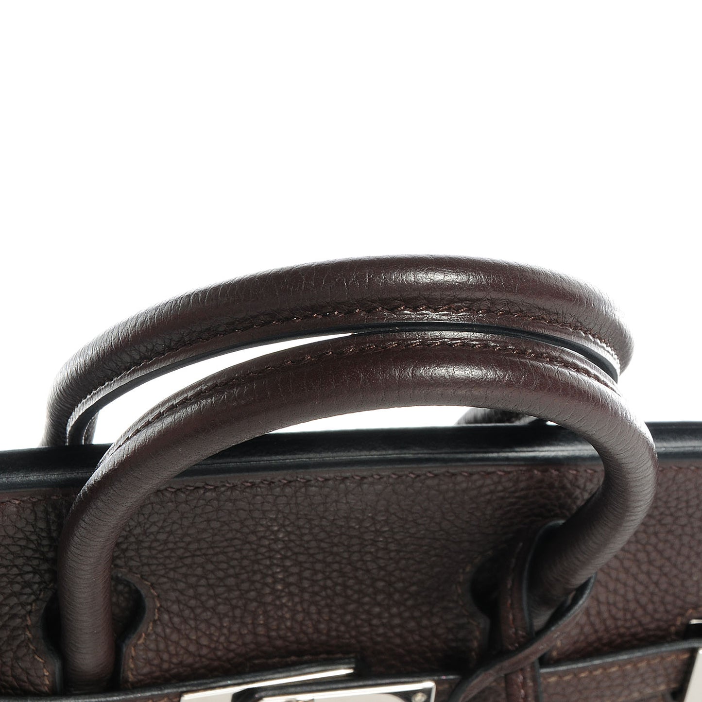 Togo Birkin 25 Marron Fonce