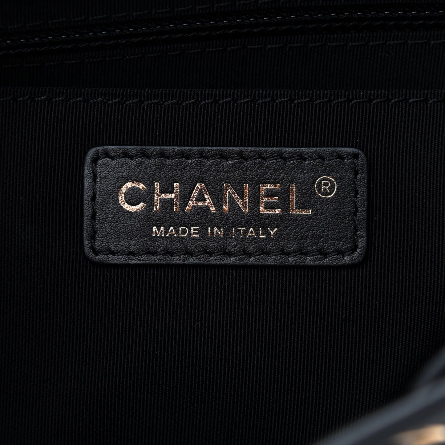 Calfskin Chevron Quilted Small Urban Spirit Backpack Black