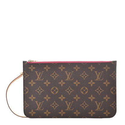 Louis Vuitton Monogram Neverfull MM GM Pochette Pivoine 1 of 9