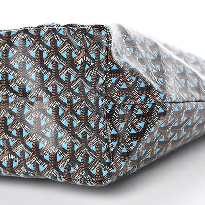 Goyard Goyardine Saint Louis Claire Voie PM Black Blue 10 of 10