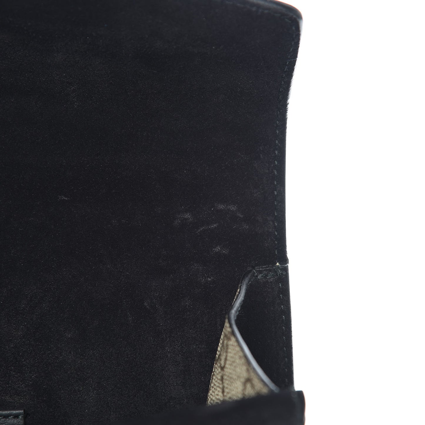 GG Supreme Monogram Mini Dionysus Shoulder Bag Black