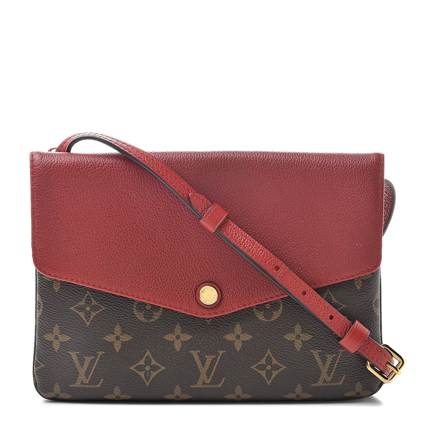 Monogram Twice Pochette Cherry