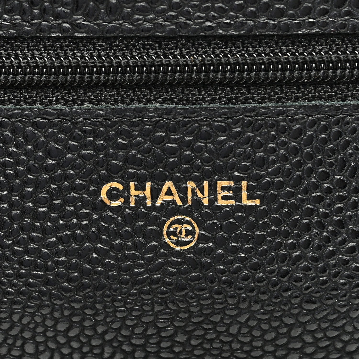Chanel Caviar Quilted Wallet on Chain WOC Black 6 of 11