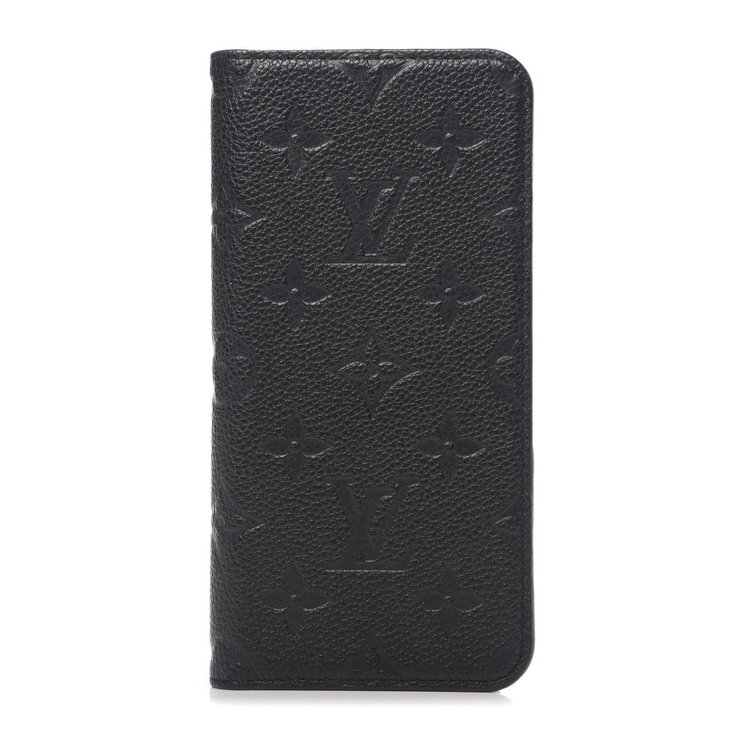 Louis Vuitton Empreinte iPhone XS Max Folio Case Black 1 of 8