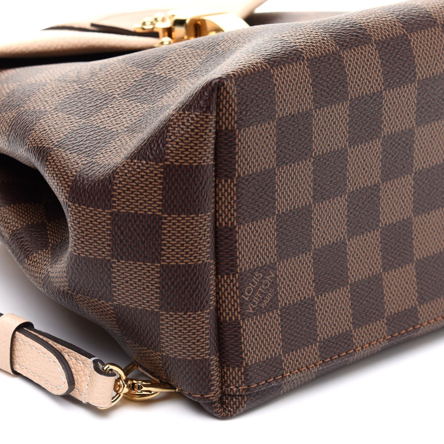 Damier Ebene Clapton Backpack Creme