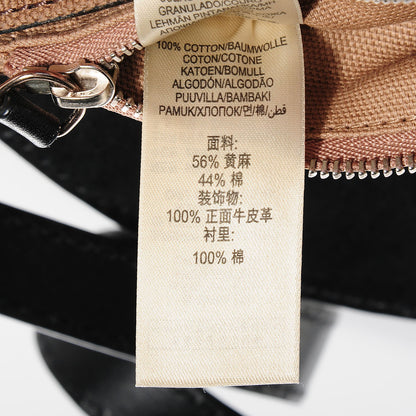 Burberry Canvas House Check Small Henham Crossbody Black 11 of 13