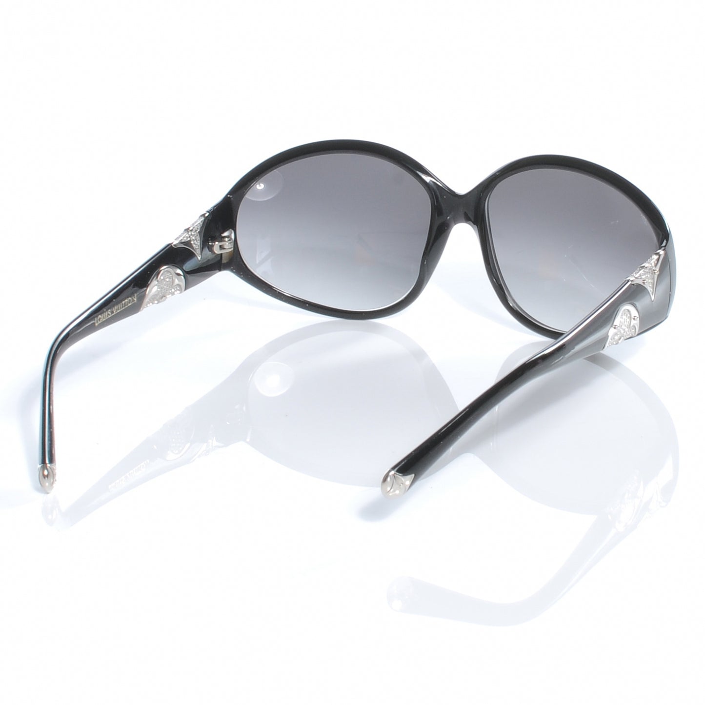 Iris Sunglasses Black Glitter
