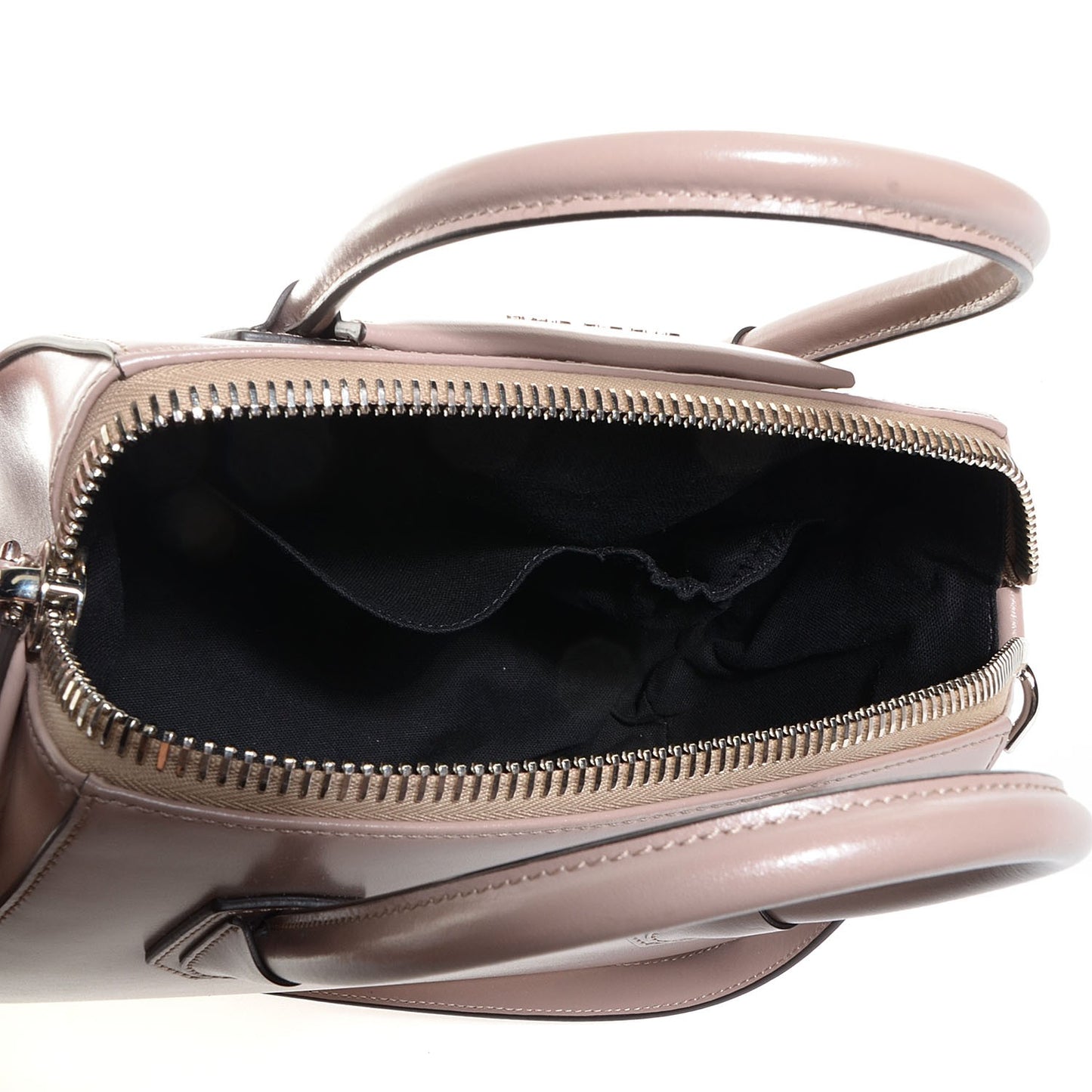 Smooth Calfskin Small Antigona Linen