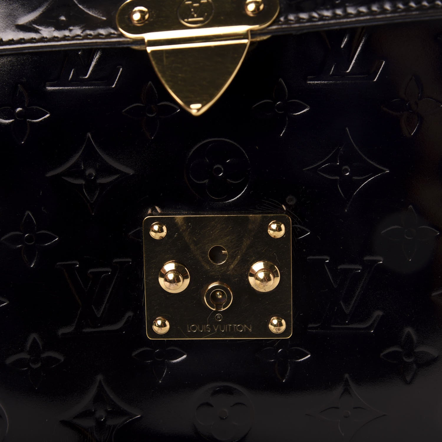 Louis Vuitton Vernis Spring Street Black 10 of 14
