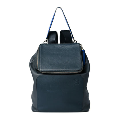 Loewe Calfskin Goya Backpack Grey Blue 1 of 10