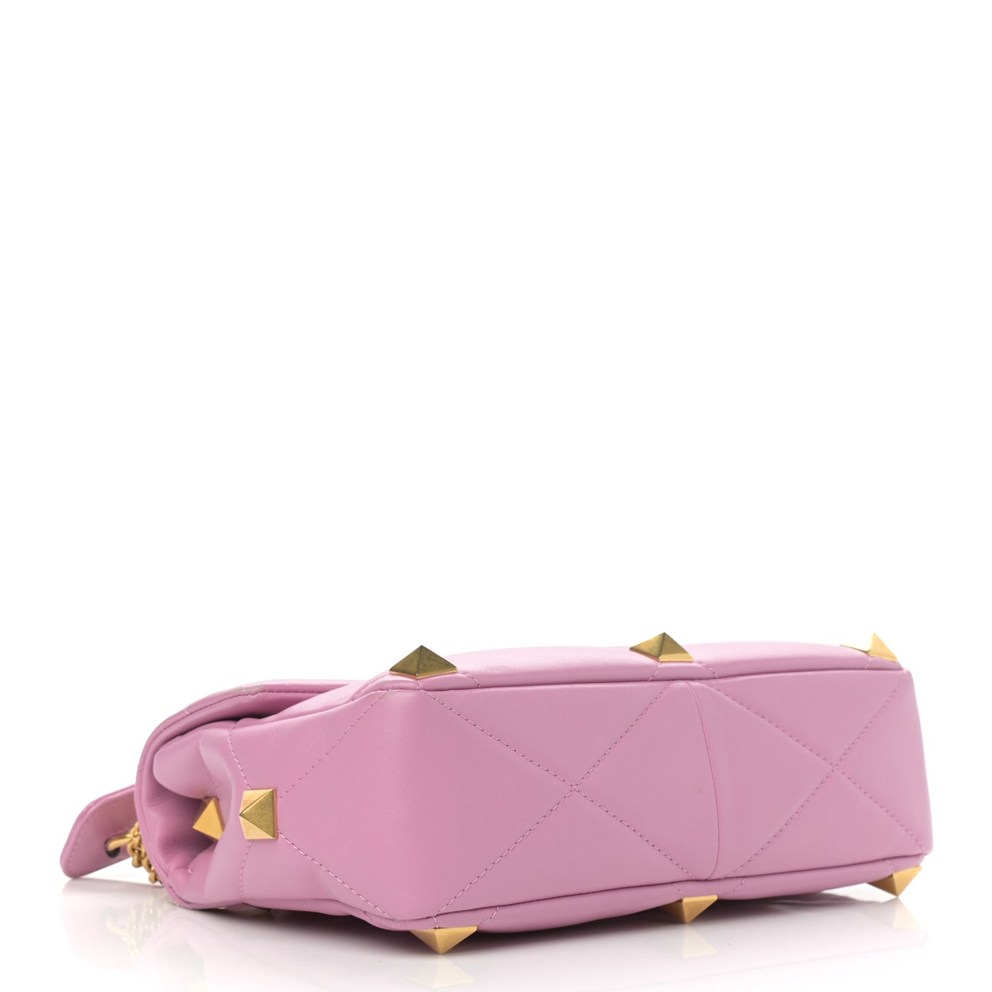 Nappa Large Roman Stud Shoulder Bag Giacinto