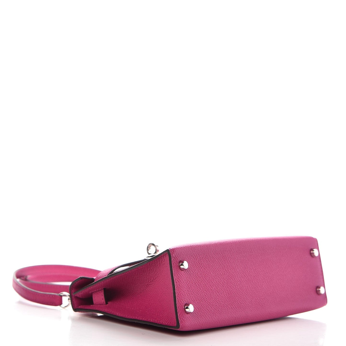 Epsom Mini Kelly Sellier 20 Rose Pourpre