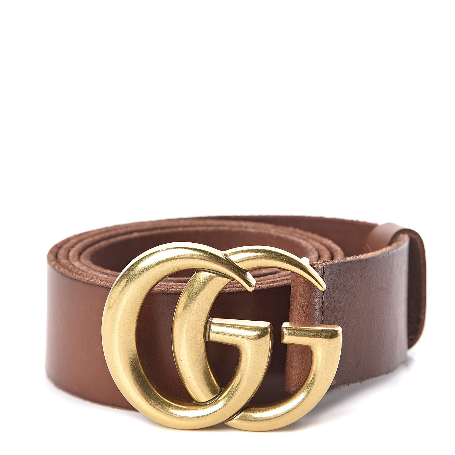 Gucci Faded Calfskin Double G 40mm Belt 105 42 Cuir 1 of 5