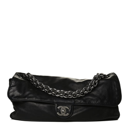 Chanel Lambskin Medium Soft and Chain Flap Black 1 of 15