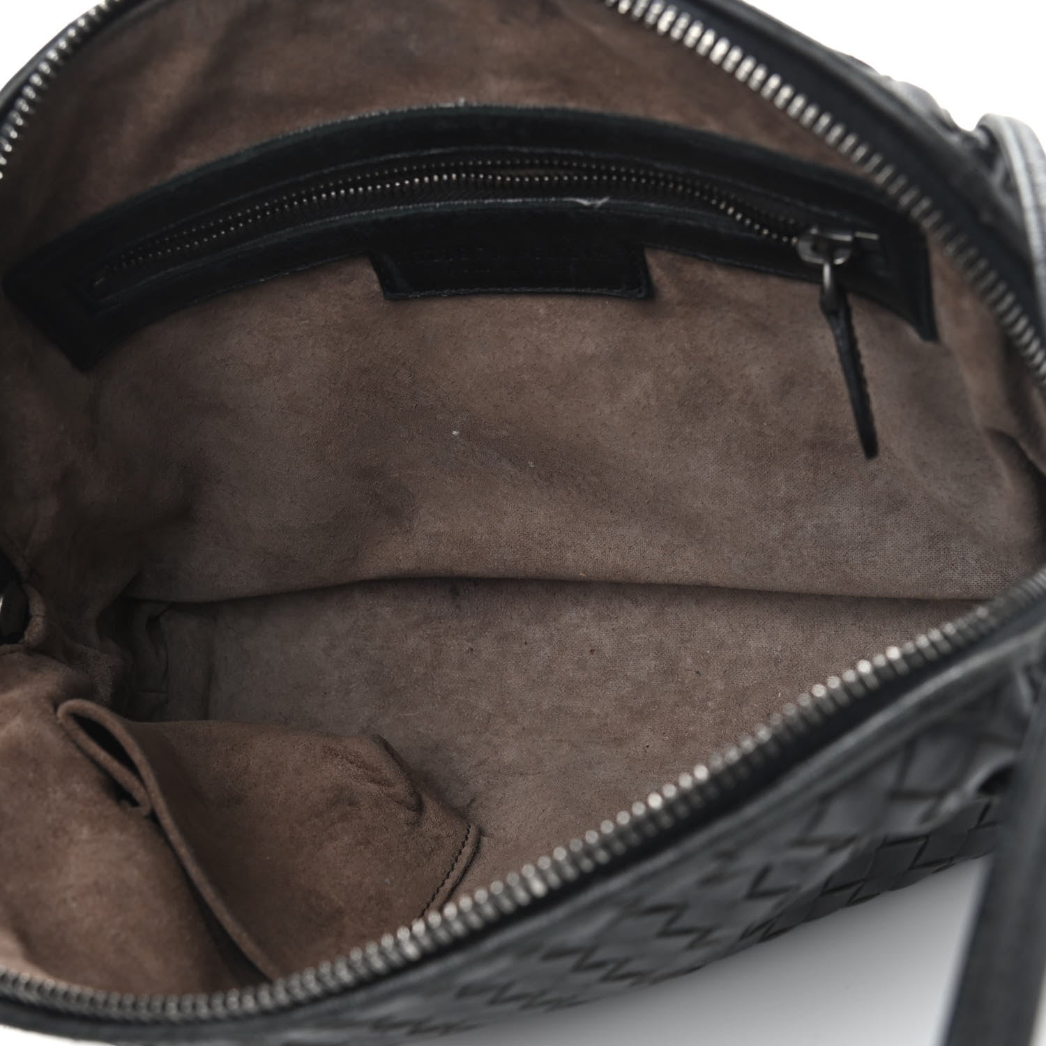 Bottega Veneta Nappa Intrecciato Nodini Crossbody Messenger Black 5 of 11