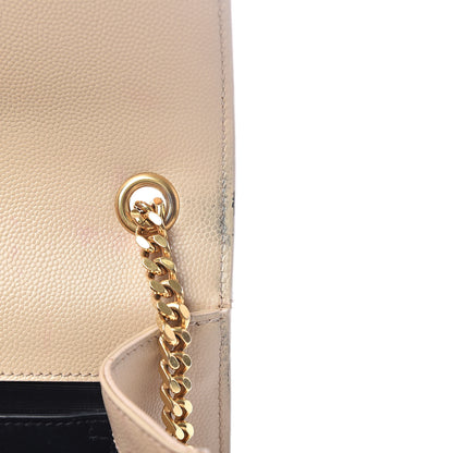 Saint Laurent Grain De Poudre Small Monogram Kate Satchel Nude Powder 8 of 12