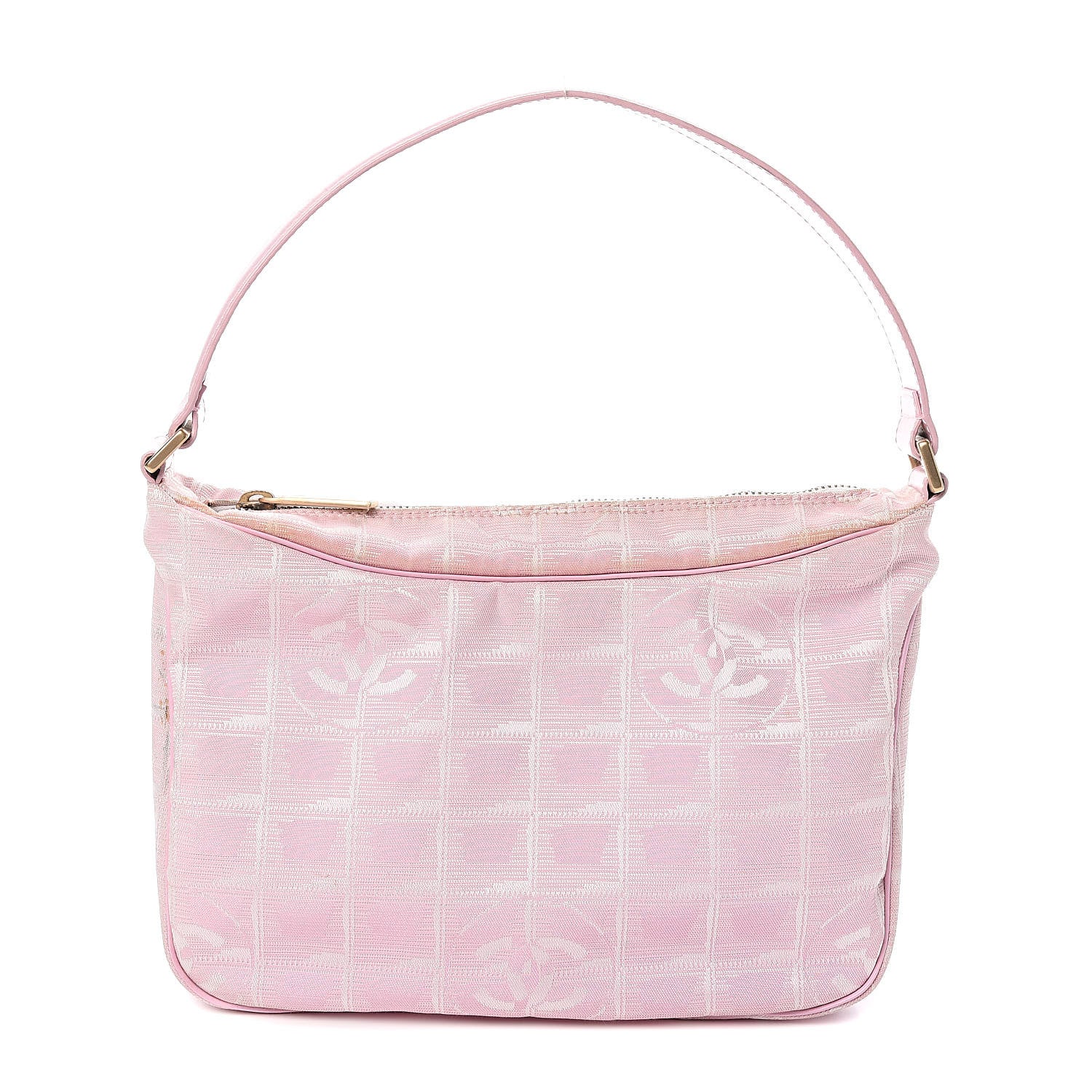 Chanel Nylon Travel Ligne Hobo Pink 1 of 13