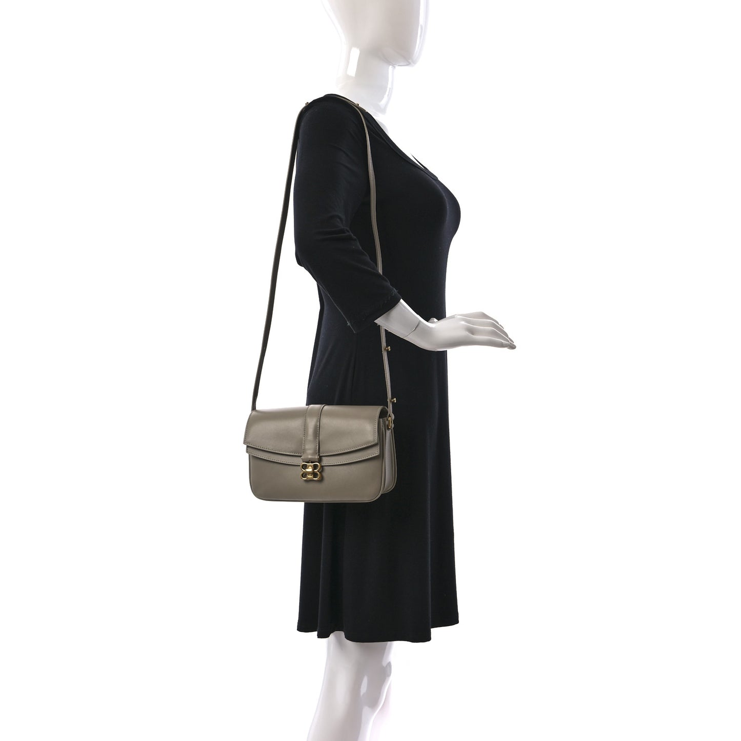 Classic Calfskin Small Lady Flap Bag
