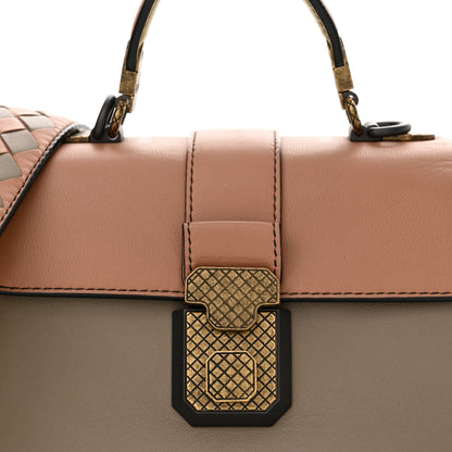 Bottega Veneta Nappa Multicolor Mini Piazza Bag Limestone 7 of 12