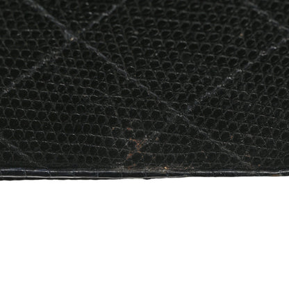 Chanel Lizard Quilted Small Single Flap Black 11 of 12