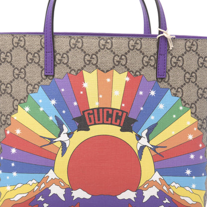 Gucci GG Supreme Monogram Kids Tote 8 of 10