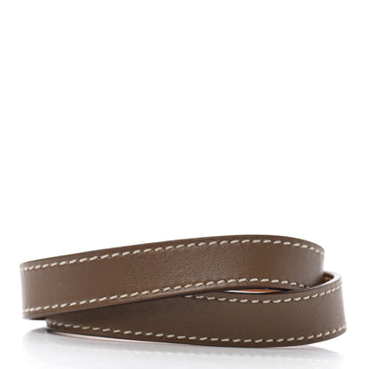 Hermes Swift Kelly Double Tour Bracelet M Etoupe 3 of 6