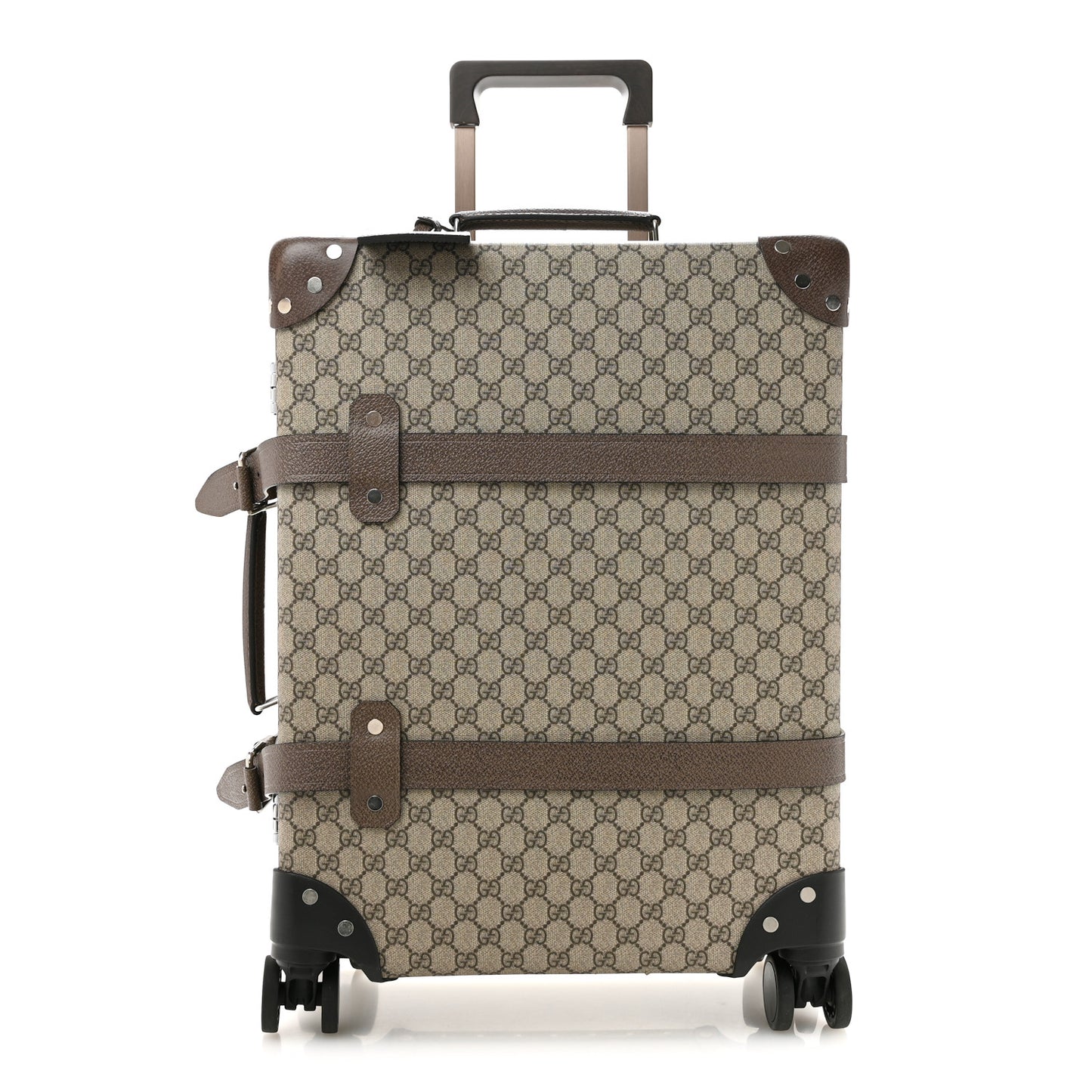 Supreme Monogram Globe-Trotter Carry-On Brown