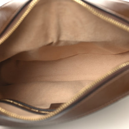 Gucci GG Supreme Monogram Small Horsebit 1955 Shoulder Bag Beige Brown Sugar 5 of 12
