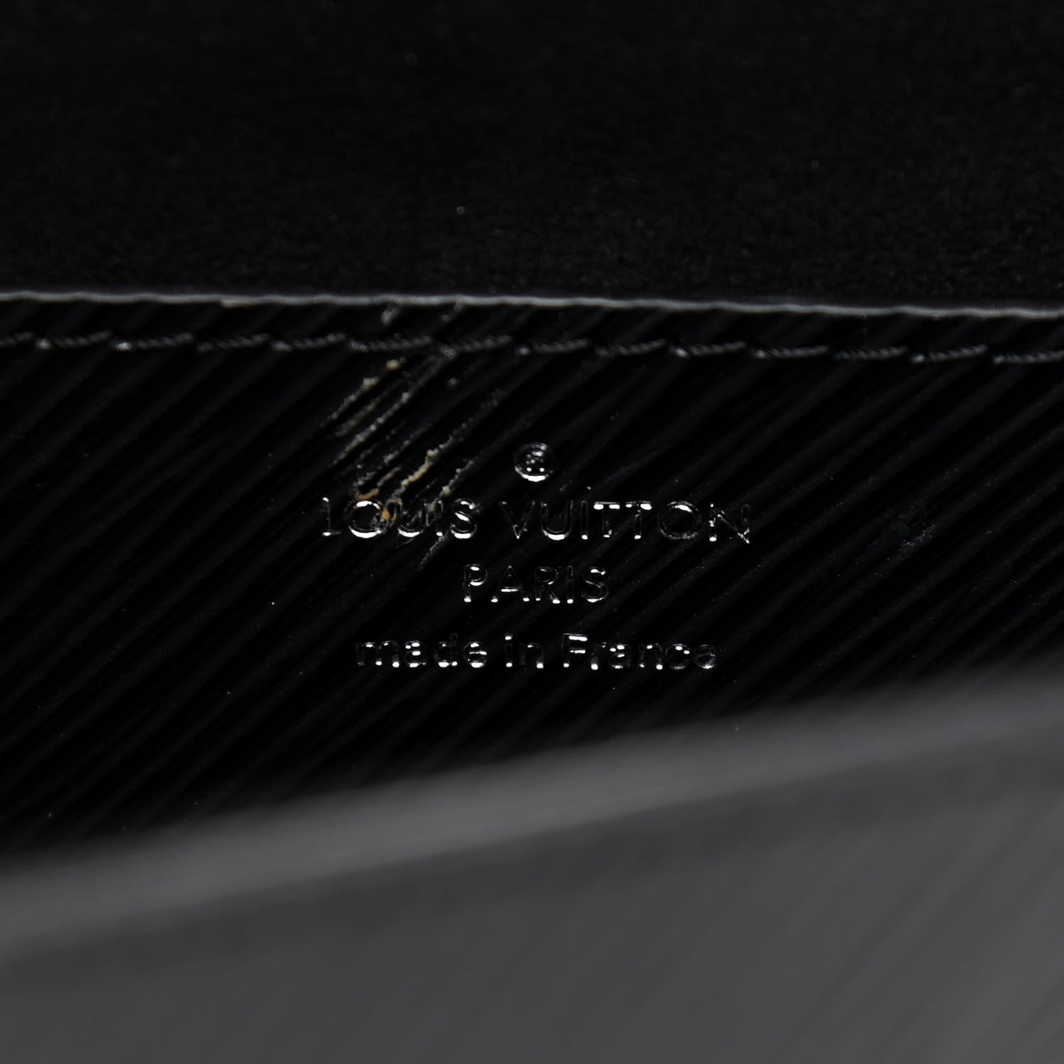 Louis Vuitton Epi Twist Shoulder Bag MM Black 6 of 10