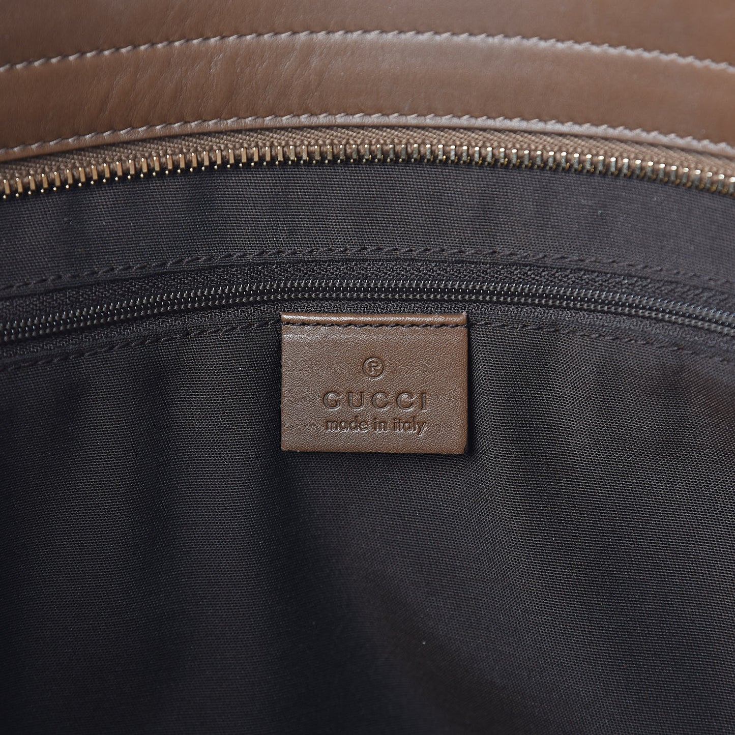 GG Supreme Monogram Medium Joy Tote Brown