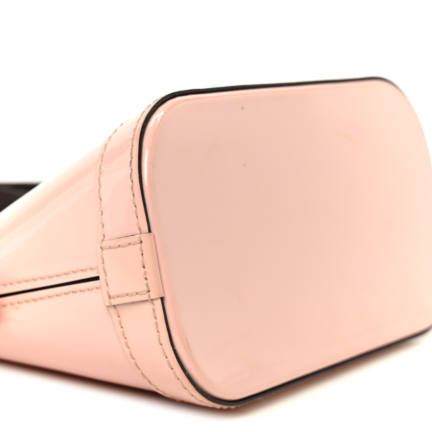 Louis Vuitton Vernis Monogram Alma Mini Rose Ballerine 9 of 10