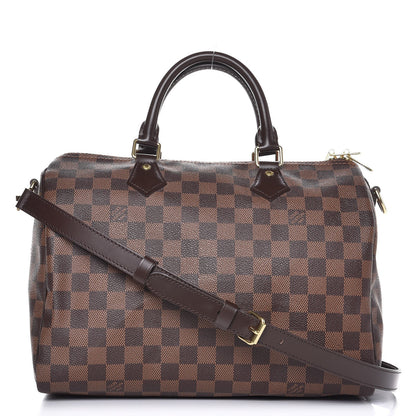 Louis Vuitton Damier Ebene Speedy Bandouliere 30 1 of 8