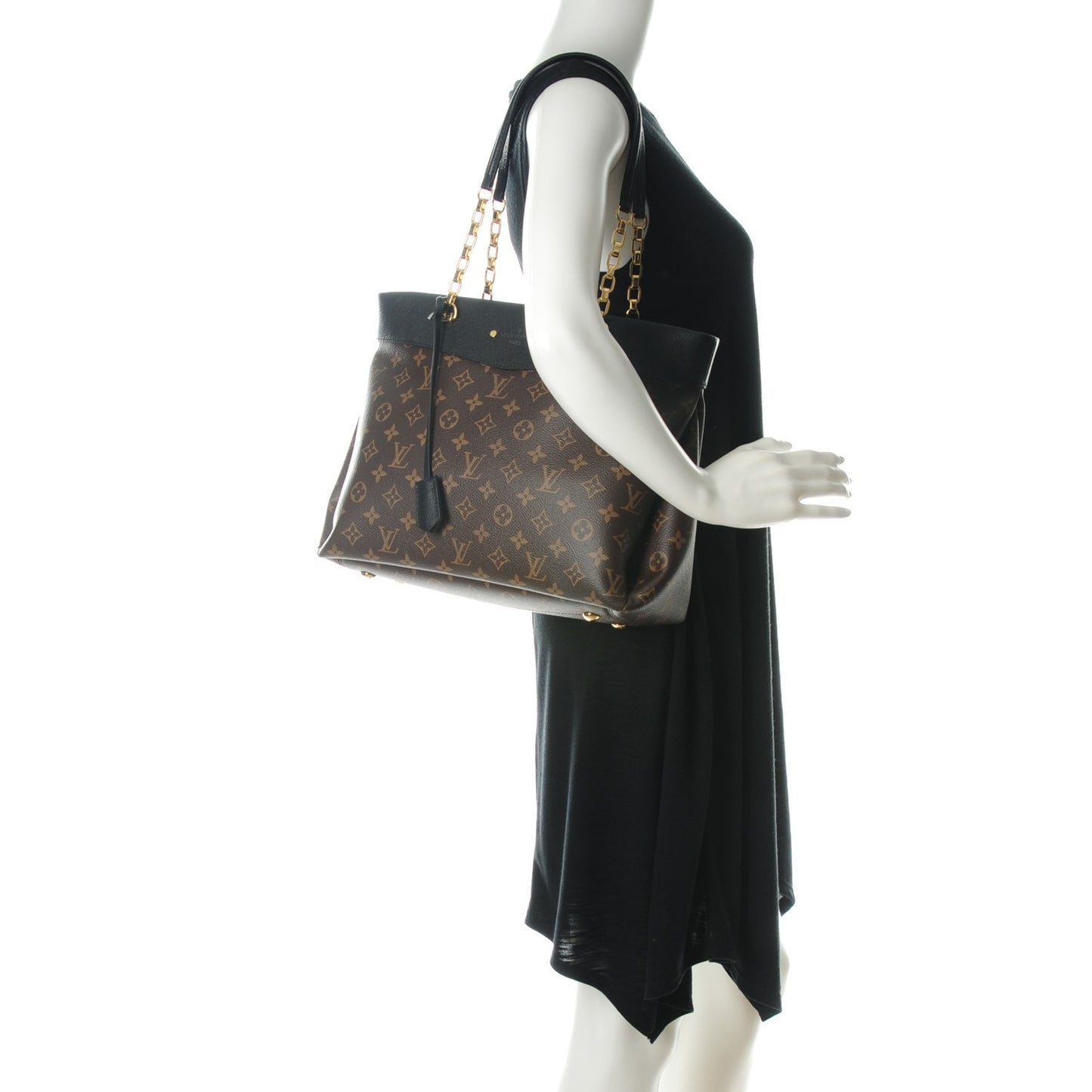 Monogram Pallas Shopper Black
