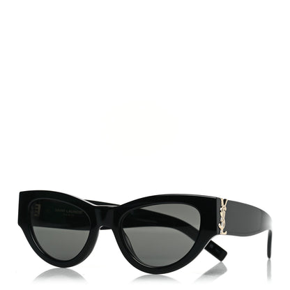Saint Laurent Acetate Sunglasses SL M94 Black 4 of 24