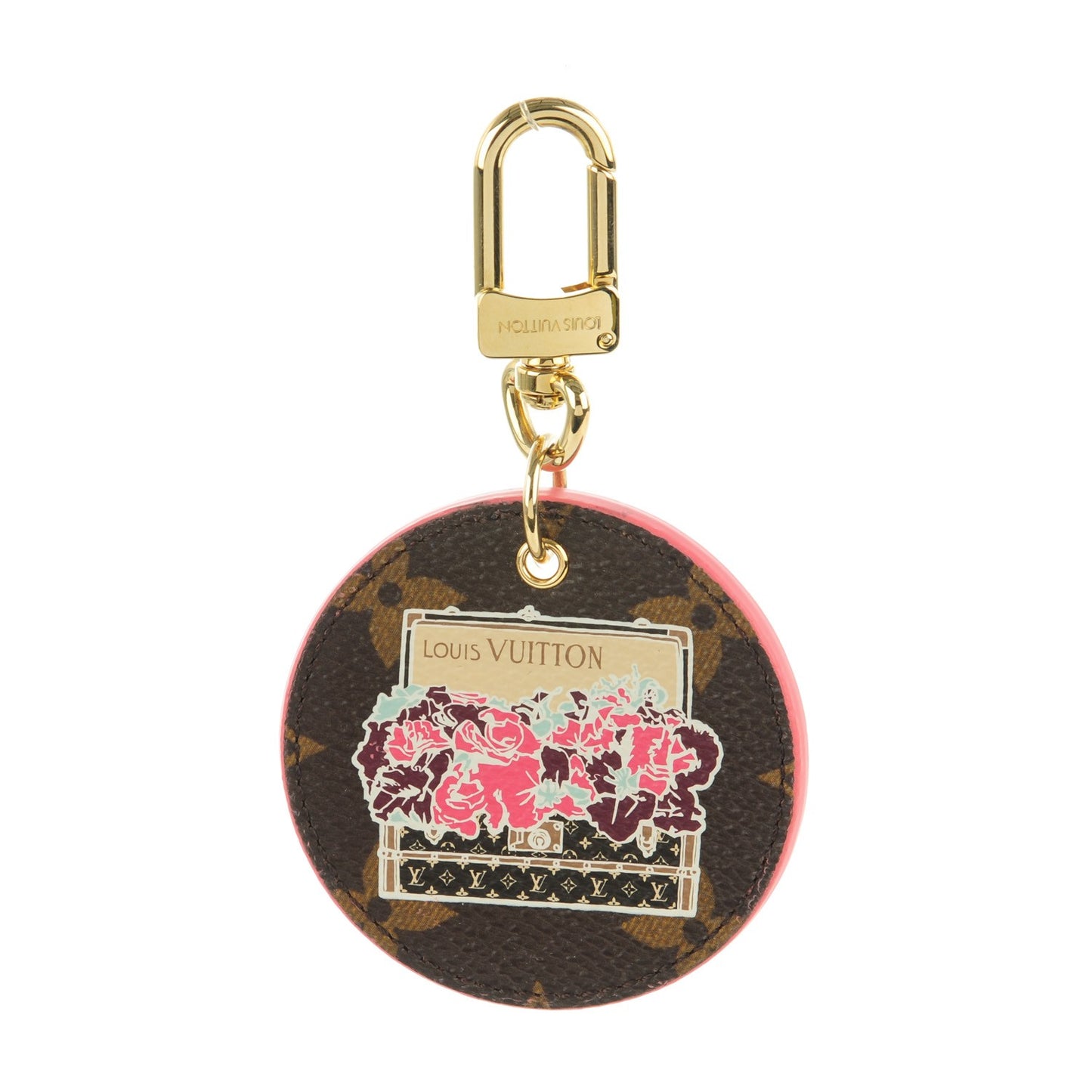 Monogram Illustre Posies Bag Charm