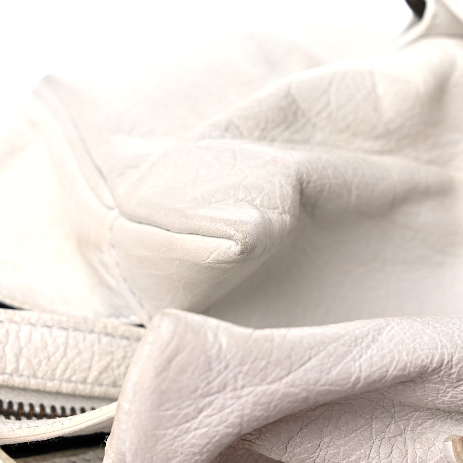 Balenciaga Agneau Classic Hardware Mid Day White 18 of 29